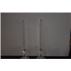 Image 4 : VINTAGE MID CENTURY MODERN GLASS OIL LAMPS (4 PCS)