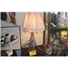Image 1 : PAIR VINTAGE MURANO MILLEFIORI GLASS TABLE LAMPS W/SHADES (PAIR)
