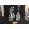Image 1 : CRYSTAL DECANTERS (3 PCS)