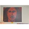 Image 1 : ACRYLIC PAINTING TITLED KANAKA MAOLI; SIGNED GROWNEY (JIM) (44" X 33")