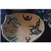 Image 3 : CERAMIC BOWLS W/PETROGLYPH MOTIFS (2 PCS) (DOES NOT INCLUDE STAND)