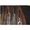 Image 6 : VINTAGE MID CENTURY MODERN WOODEN CARVING/SERVING TRAY W/CARVING SETS