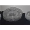 Image 2 : COLLECTION OF VINTAGE IMPERIAL GLASS CANDLEWICK PLATES, BOWLS & SERVING BOWLS (40 PCS)