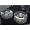 Image 3 : COLLECTION OF VINTAGE IMPERIAL GLASS CANDLEWICK PLATES, BOWLS & SERVING BOWLS (40 PCS)
