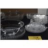 Image 6 : COLLECTION OF VINTAGE IMPERIAL GLASS CANDLEWICK PLATES, BOWLS & SERVING BOWLS (40 PCS)