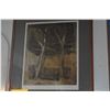 Image 2 : KOA FRAMED VINTAGE COLOR ETCHING PRINT BY KARL BRANDSTAETTER; SIGNED 84/120 (18 1/2" X 22")