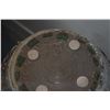 Image 3 : LARGE OFF WHITE GLAZED CERAMIC PLANTER W/FLARED RIM; SIGNED