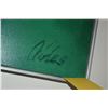 Image 4 : FRAMED ABSTRACT OIL ON CANVAS; SIGNED ABLES (56 1/2" X 45 1/2")