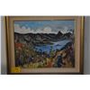 Image 2 : FRAMED OIL ON CANVAS, KANEOHE BAY (38" X 32 1/2")