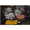 Image 1 : COLLECTION OF PORCELAIN FLORALS (6 PCS)