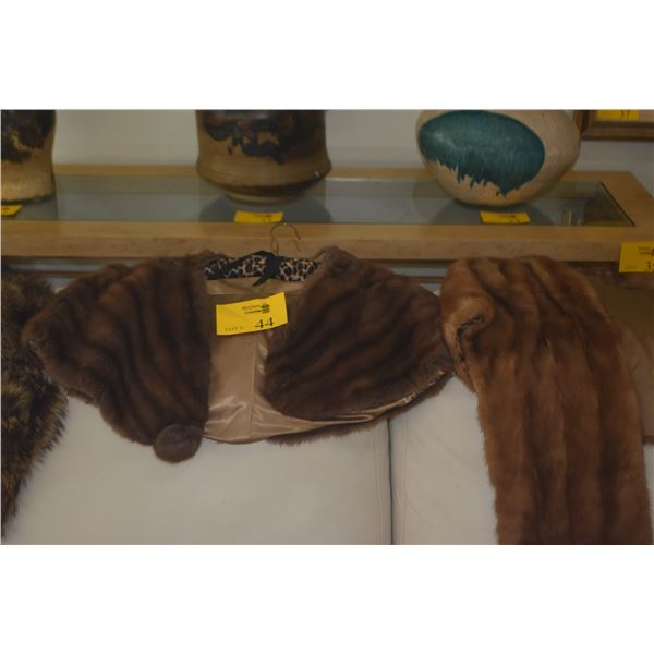 MINK SHAWLS (2 PCS)