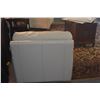 Image 3 : AMERICAN LEATHER SWIVEL ARM CHAIR (CREAM COLOR)