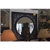 Image 1 : FRAMED BEVELED WALL MIRROR (43" X 43")
