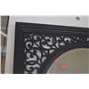 Image 2 : FRAMED BEVELED WALL MIRROR (43" X 43")