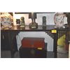 Image 1 : ANTIQUE CHINESE ALTAR TABLE W/OPEN WORK FRETWORK PANELS ALONG THE APRON (71" X 17 1/4" X 33 1/4")