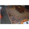Image 2 : KARASTAN KIRMAN WOOL RUG (DAMAGE TO CENTER) (104" X 144")