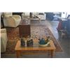Image 3 : KARASTAN KIRMAN WOOL RUG (DAMAGE TO CENTER) (104" X 144")