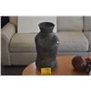 Image 1 : CERAMIC VASE W/FAUX FLOWERS