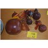 Image 1 : COLLECTION OF 6 HYOTAN GOURD VESSELS (6 PCS)