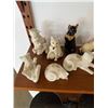 Image 2 : COLLECTION OF LENOX CAT SCULPTURES (16 PCS)