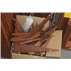 Image 6 : MID CENTURY MODERN TEAK MODULAR SHELVING UNIT (8 STICKS, 23 SHELVES & CABINET)