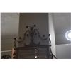 Image 2 : GILT FRAMED BEVELED WALL MIRROR (20" X 53")