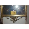 Image 6 : GILT FRAMED BEVELED WALL MIRROR (20" X 53")