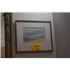 Image 1 : FRAMED WATERCOLOR, COASTAL SCENE; SIGNED WOOLLARD '81 (16 3/4 X 14 1/4")