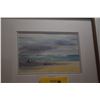 Image 2 : FRAMED WATERCOLOR, COASTAL SCENE; SIGNED WOOLLARD '81 (16 3/4 X 14 1/4")