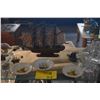 Image 1 : SHIPS IN BOTTLES ("VASA", "RESOLUTION" & "SANTA MARIA"), GLASS SHIPS, PLATES, MODEL SHIP "ELISSA" & 