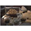Image 2 : SHIPS IN BOTTLES ("VASA", "RESOLUTION" & "SANTA MARIA"), GLASS SHIPS, PLATES, MODEL SHIP "ELISSA" & 