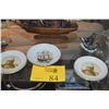 Image 4 : SHIPS IN BOTTLES ("VASA", "RESOLUTION" & "SANTA MARIA"), GLASS SHIPS, PLATES, MODEL SHIP "ELISSA" & 