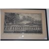 Image 2 : FRAMED 1784 WEBER ETCHINGS, "THE NATCHE" & "A NIGHT DANCE" (18" X 12 1/2") (2 PCS)