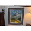 Image 1 : FRAMED OIL ON CANVAS, HAWAIIAN LANDSCAPE; SIGNED C. JEAN (19 1/2" X 23")