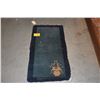 Image 1 : VINTAGE CHINESE ART DECO/PEKING STYLE WOOL RUG (24" X 45")