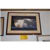 Image 1 : KOA FRAMED GICLEE, "POINT RAYS" BY PHIL UHL (20 1/2" X 14 1/2")
