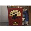 Image 2 : LES MISERABLES & MISS SAIGON WINDOW CARD POSTERS, 2 W/CAST/COMPANY SIGNATURES (3 PCS)