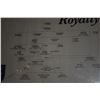 Image 3 : GENEALOGICAL POSTER/LITHOGRAPH OF THE "ROYALTY OF ENGLAND" CREATED BY C.L. HUMBY IN 1970