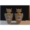 Image 2 : PAIR GERMAN PORCELAIN BISCUIT VASE (PAIR)