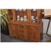 Image 3 : VINTAGE FRENCH PROVINCIAL STYLE WOOD CHINA CABINET/HUTCH