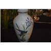 Image 4 : FRANKLIN PORCELAIN VASES: THE MEADOWLAND BIRD VASE & THE WOODLAND BIRD VASE (2 PCS)