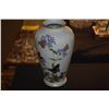 Image 5 : FRANKLIN PORCELAIN VASES: THE ALPINE BUTTERFLY VASE & THE MEADOWLAND BUTTERFLY VASE (2 PCS)