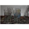 Image 3 : PRINCESS HOUSE ETCHED PITCHER & FLORAL GLASSES (5 PCS)