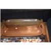 Image 2 : WOODEN TRAYS (2 PCS)
