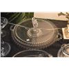 Image 3 : COLLECTION OF VINTAGE IMPERIAL GLASS CANDLEWICK SERVING DISHES, BOWLS, CANDY DISH, BASKET, ETC. (18 