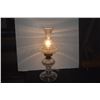 Image 2 : WATERFORD CRYSTAL ELECTRIC HURRICANE LAMP (19 3/4")