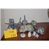 Image 1 : COLLECTION OF CAT FIGURINES (13 PCS)