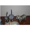 Image 2 : COLLECTION OF CAT FIGURINES (13 PCS)
