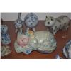 Image 4 : COLLECTION OF CAT FIGURINES (13 PCS)