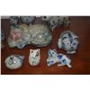 Image 6 : COLLECTION OF CAT FIGURINES (13 PCS)